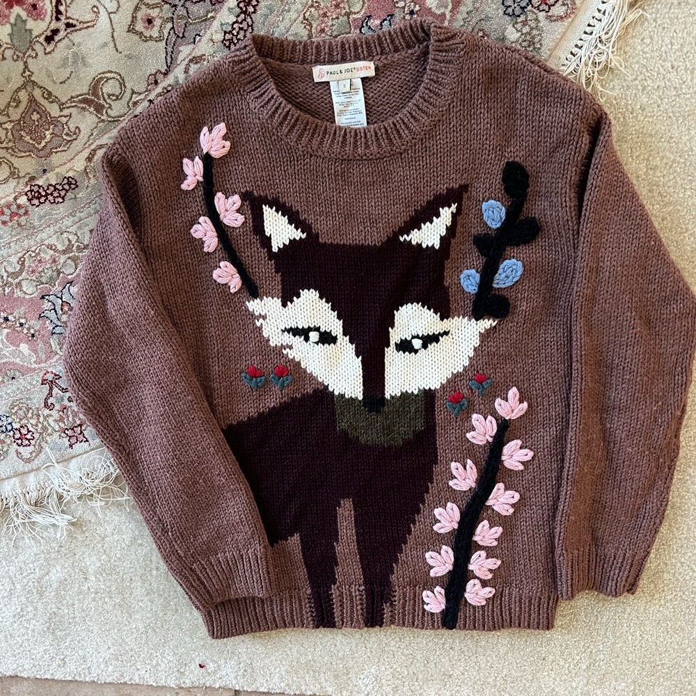 Paul and jones sisters Anthropologie sweater sz small wore only once